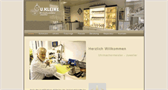 Desktop Screenshot of kleine-juwelier.de